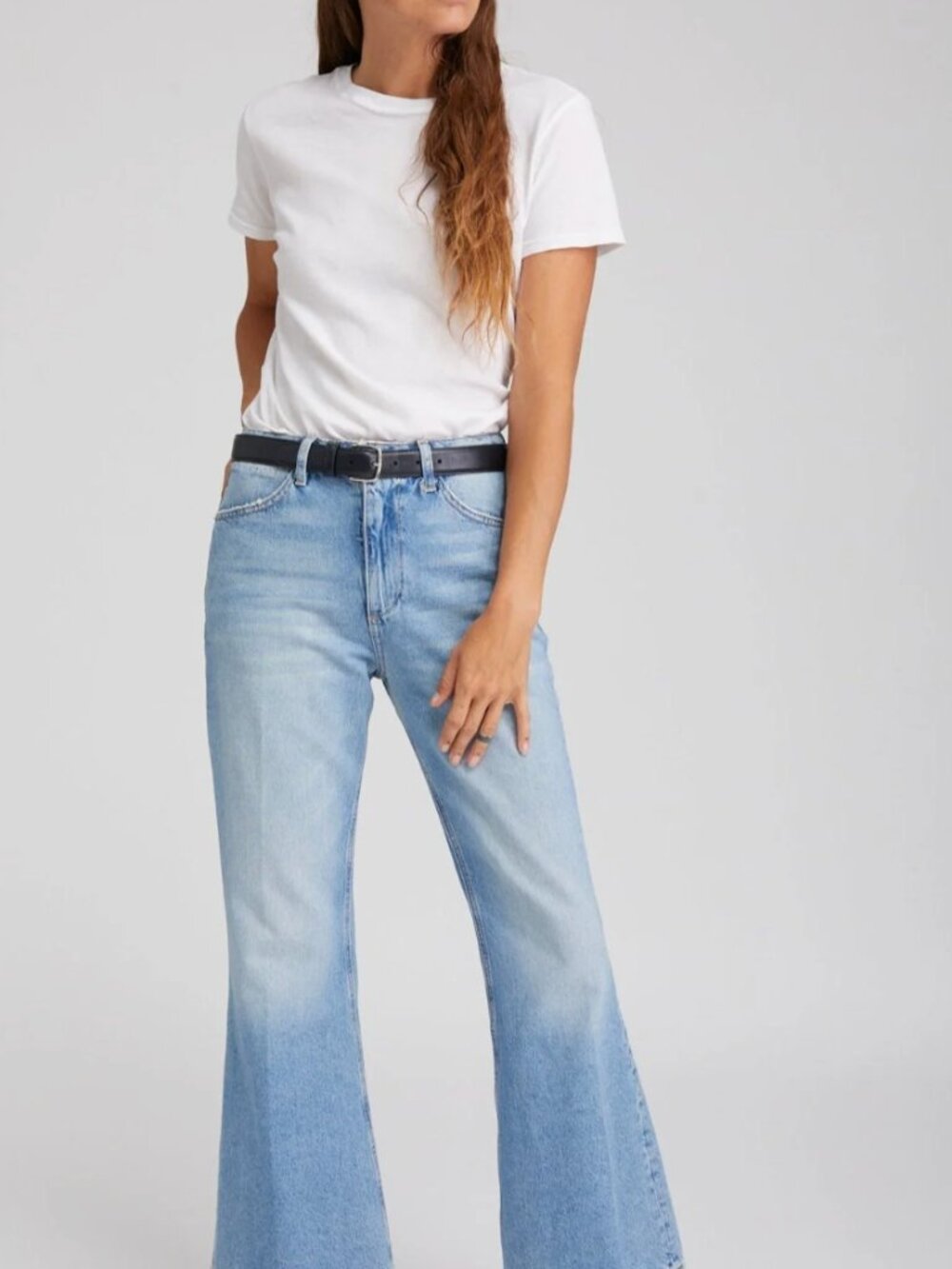 SPRWMN Victoria Boyfriend Flare Denim